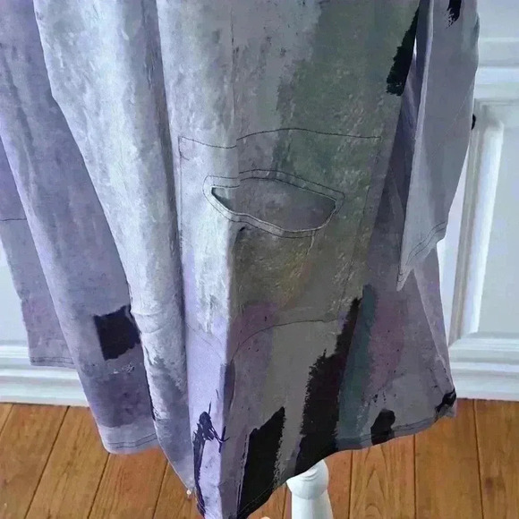 3 Potato Open Cardigan - Colors: Lavenders, Greens, Browns - Size: M - Picture 2 of 7